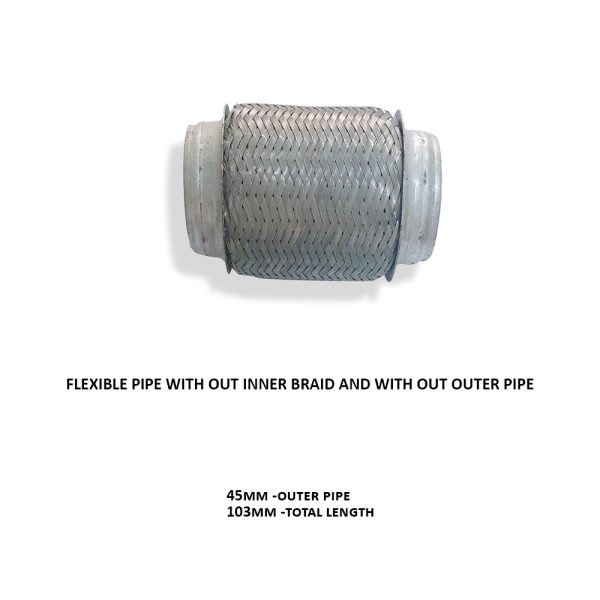 Flexible Pipe without Inner Braid and With Out Outer Pipe