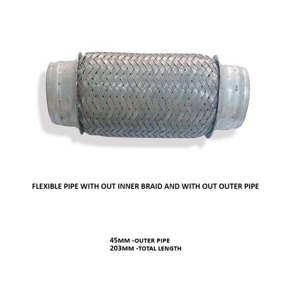 Flexible Pipe With Out Inner Braid and With Out Outer Pipe