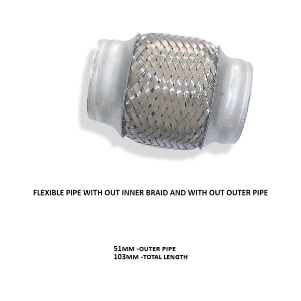 Flexible Pipe With Out Inner Braid and With Out Outer Pipe