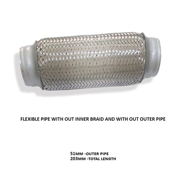 Flexible Pipe With Out Inner Braid and With Out Outer Pipe