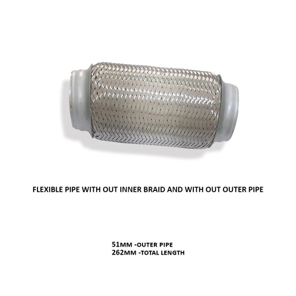 Flexible Pipe With Out Inner Braid and With Out Outer Pipe