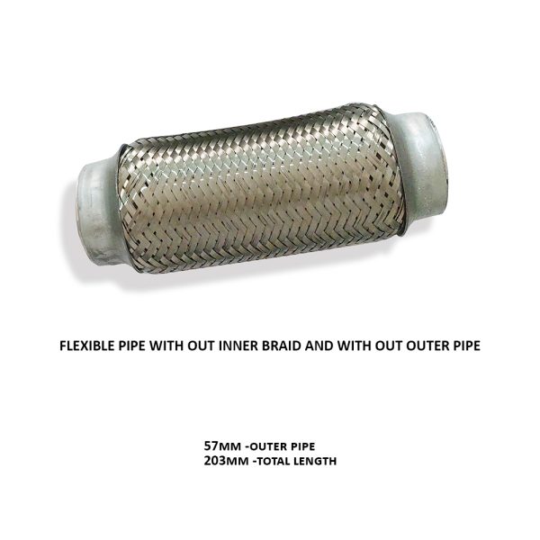 Flexible Pipe With Out Inner Braid and With Out Outer Pipe