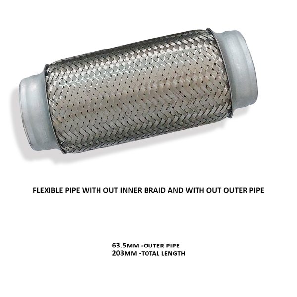 Flexible Pipe With Out Inner Braid and With Out Outer Pipe