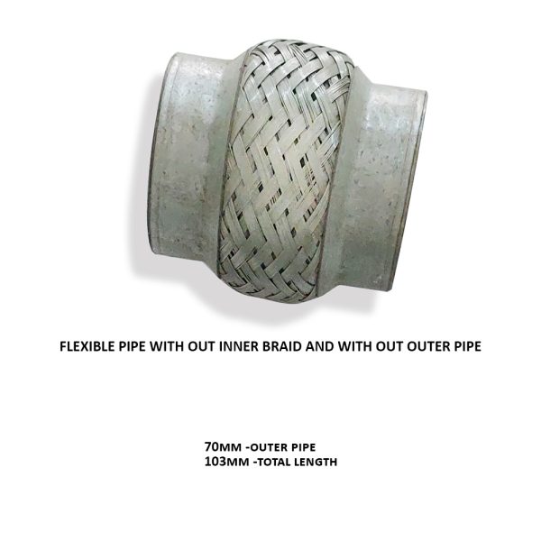 Flexible Pipe With Out Inner Braid and With Out Outer Pipe