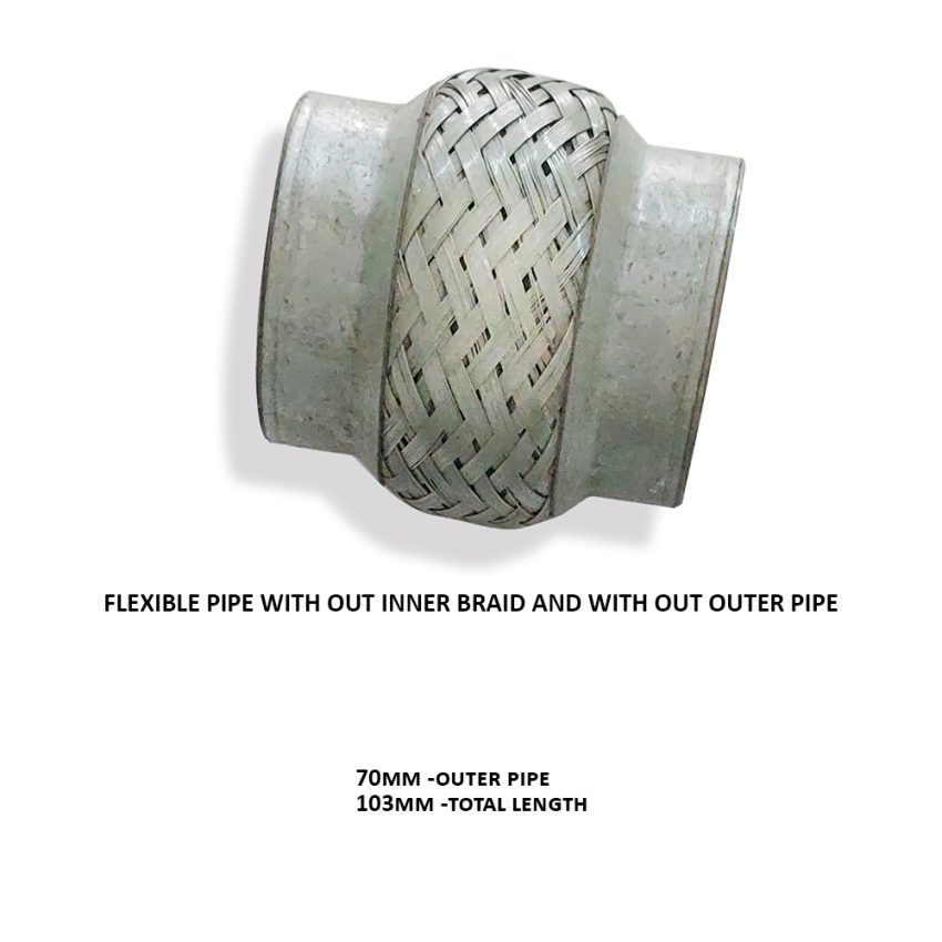 Flexible Pipe With Out Inner Braid and With Out Outer Pipe