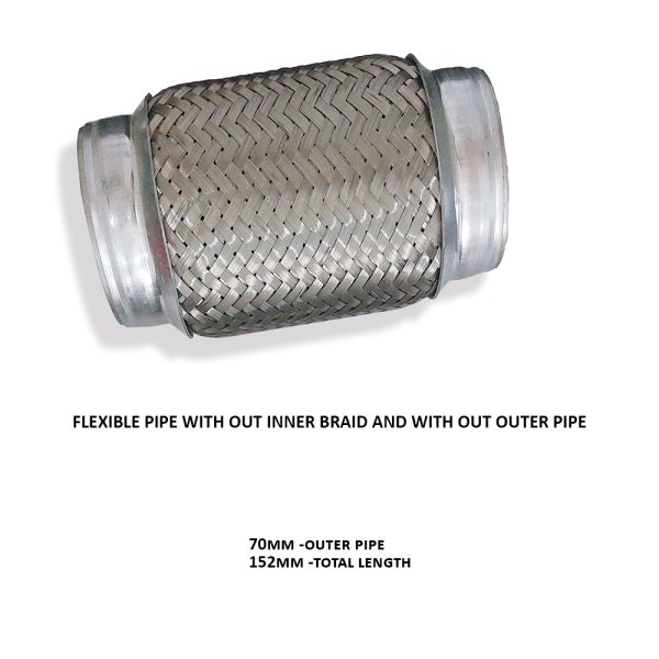 Flexible Pipe With Out Inner Braid and With Out Outer Pipe