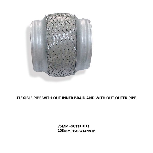 Flexible Pipe With Out Inner Braid and With Out Outer Pipe