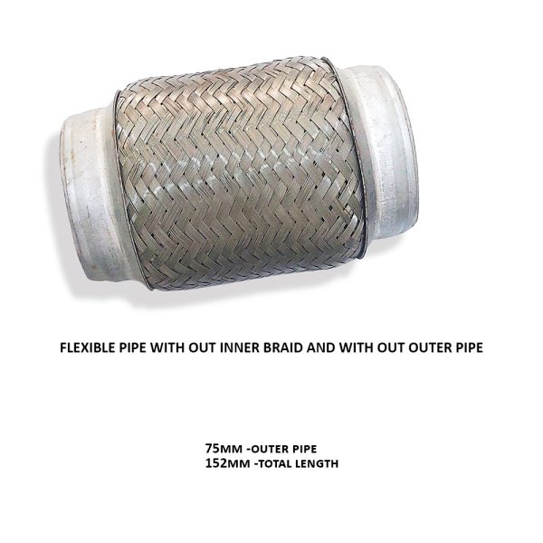 Flexible Pipe With Out Inner Braid and With Out Outer Pipe