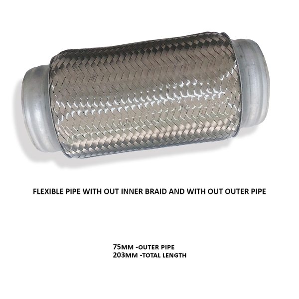 Flexible Pipe With Out Inner Braid and With Out Outer Pipe