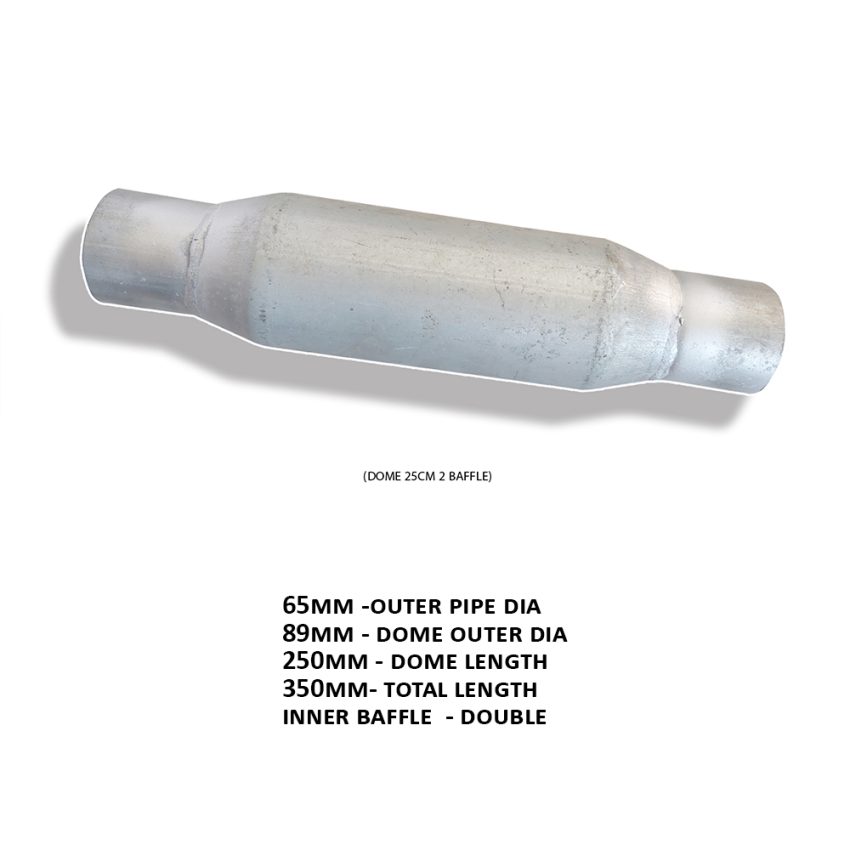 DOME 25CM 2 BAFFLE
