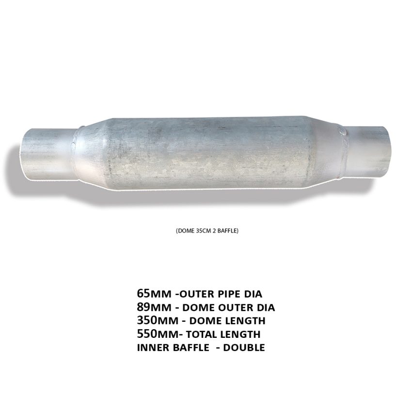 DOME 35CM 2 BAFFLE