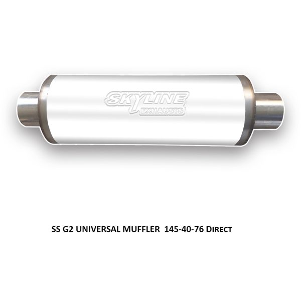 SS G2 UNIVERSAL MUFFLER  145-40-76 Direct