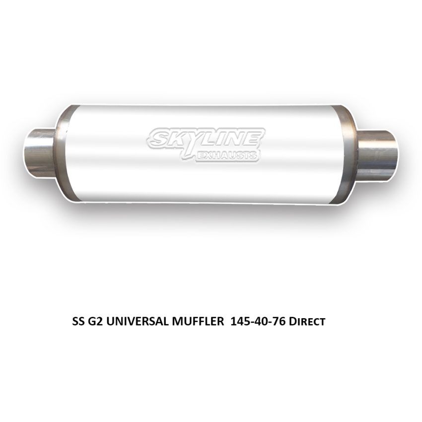 SS G2 UNIVERSAL MUFFLER  145-40-76 Direct
