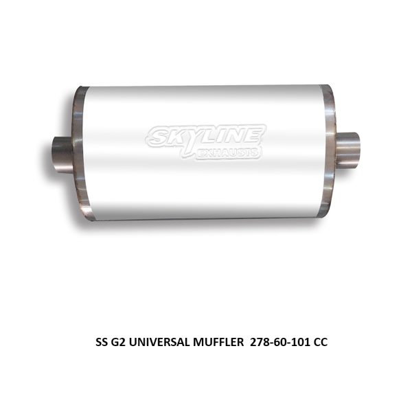 SS G2 UNIVERSAL MUFFLER  278-60-101 CC