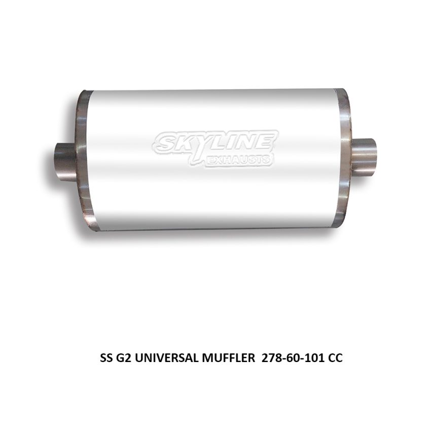 SS G2 UNIVERSAL MUFFLER  278-60-101 CC