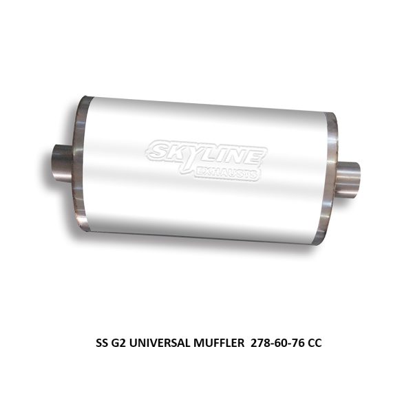 SS G2 UNIVERSAL MUFFLER  278-60-76 CC