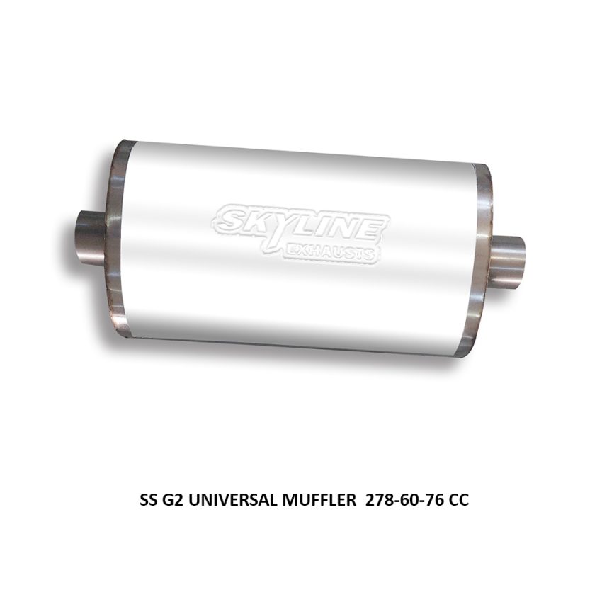 SS G2 UNIVERSAL MUFFLER  278-60-76 CC