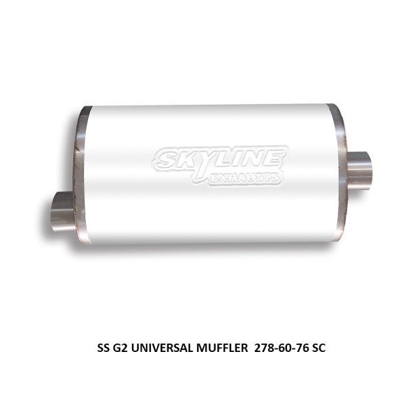 SS G2 UNIVERSAL MUFFLER  278-60-76 SC