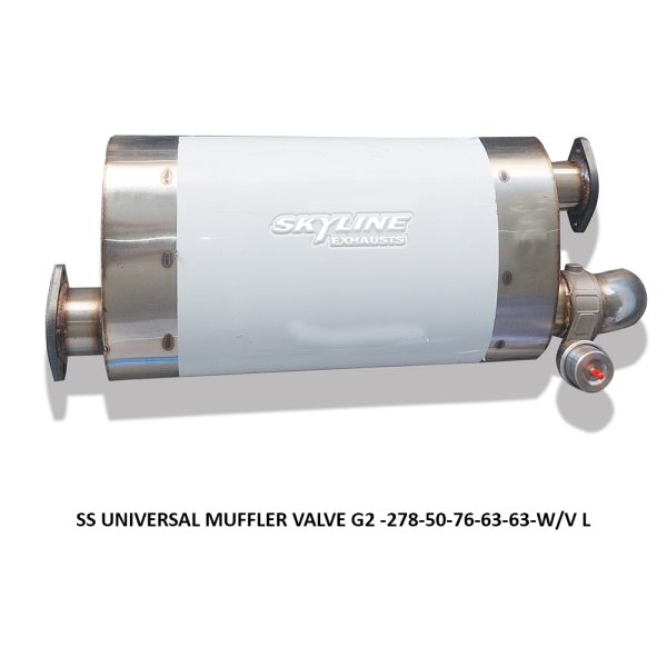 SS UNIVERSAL MUFFLER VALVE G2 -278-50-76-63-63-W-V L
