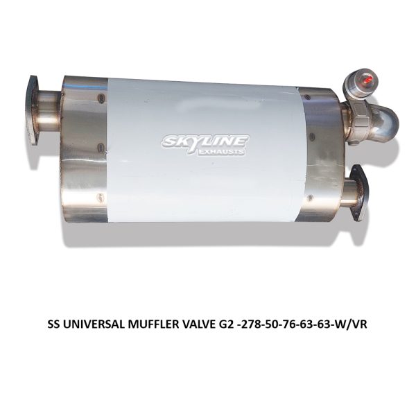 SS UNIVERSAL MUFFLER VALVE G2 -278-50-76-63-63-W-VR