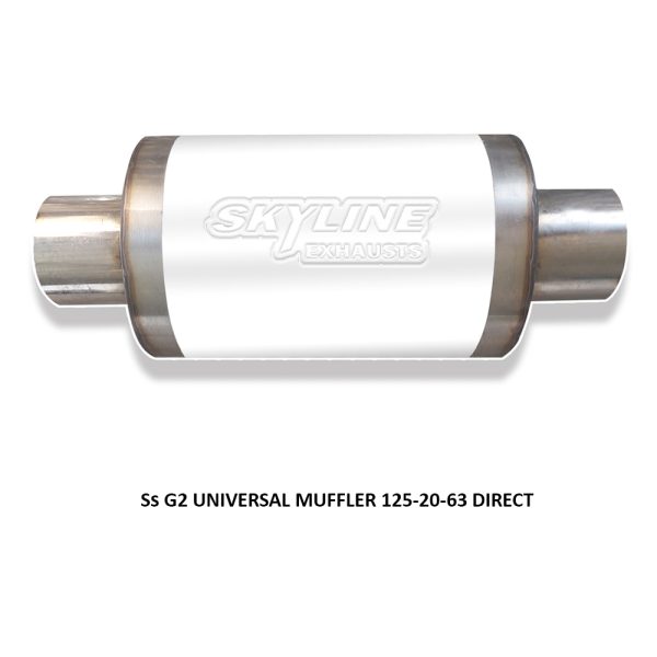 Ss G2 UNIVERSAL MUFFLER 125-20-63 DIRECT