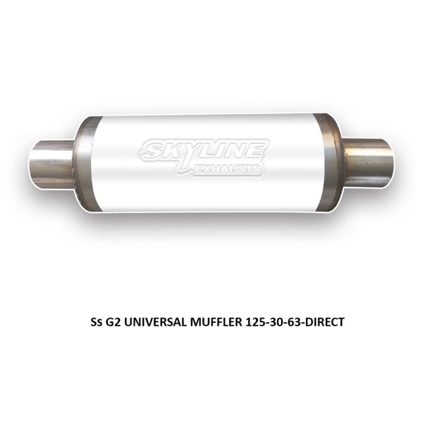 Ss G2 UNIVERSAL MUFFLER 125-30-63-DIRECT