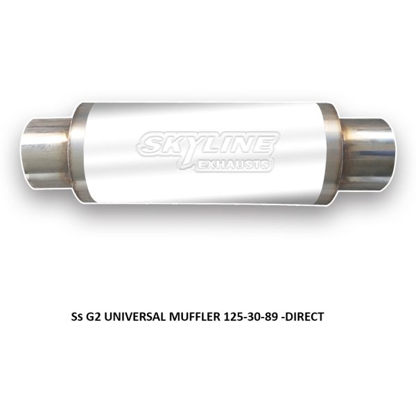 Ss G2 UNIVERSAL MUFFLER 125-30-89 -DIRECT