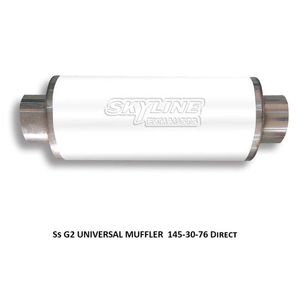 Ss G2 UNIVERSAL MUFFLER  145-30-76 Direct