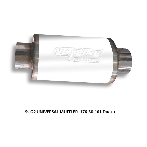 Ss G2 UNIVERSAL MUFFLER  176-30-101 Direct