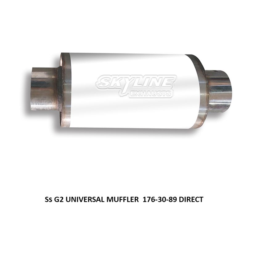 Ss G2 UNIVERSAL MUFFLER  176-30-89 DIRECT