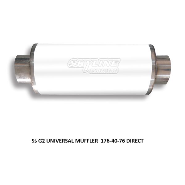 Ss G2 UNIVERSAL MUFFLER  176-40-76 DIRECT