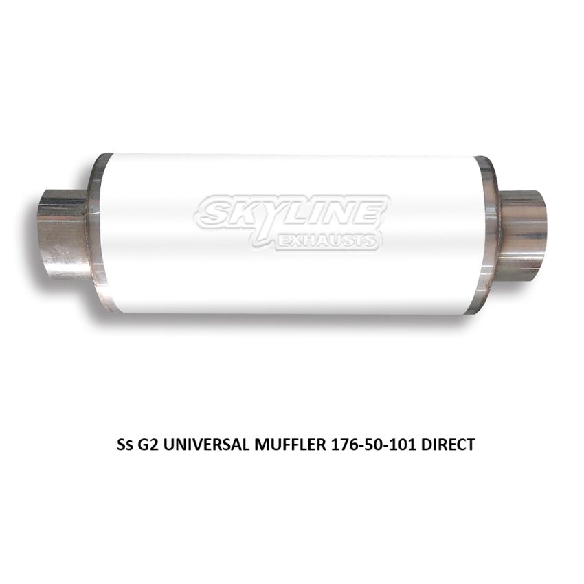 Ss G2 UNIVERSAL MUFFLER 176-50-101 DIRECT