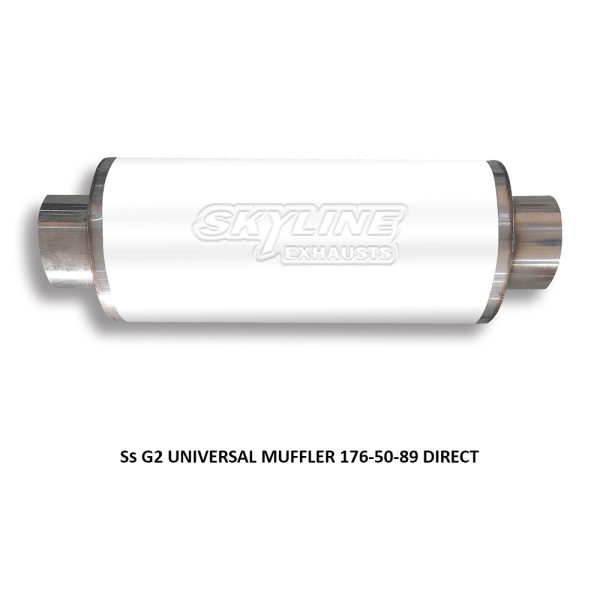Ss G2 UNIVERSAL MUFFLER 176-50-89 DIRECT