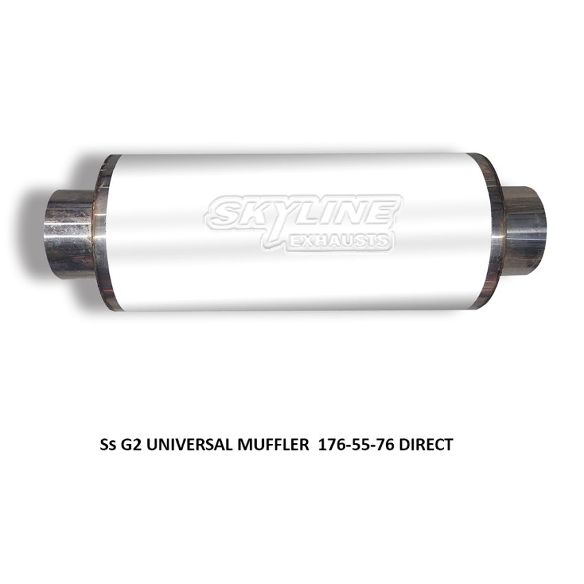 Ss G2 UNIVERSAL MUFFLER  176-55-76 DIRECT