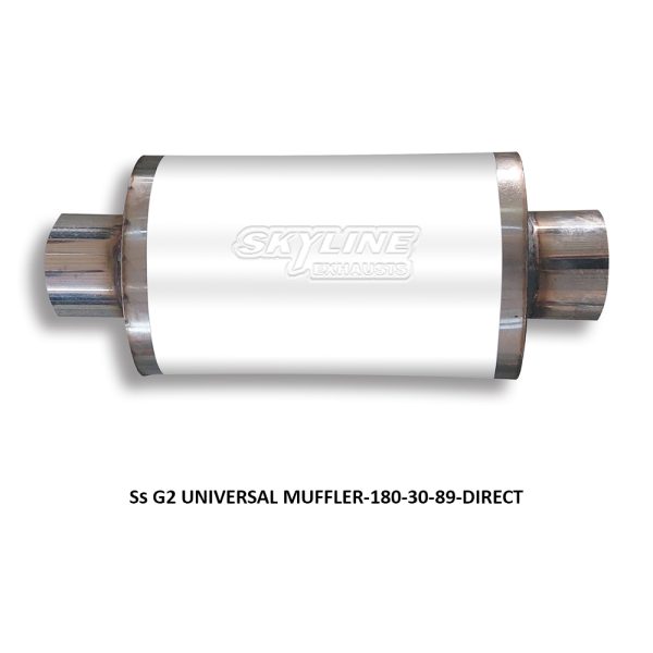 Ss G2 UNIVERSAL MUFFLER-180-30-89-DIRECT