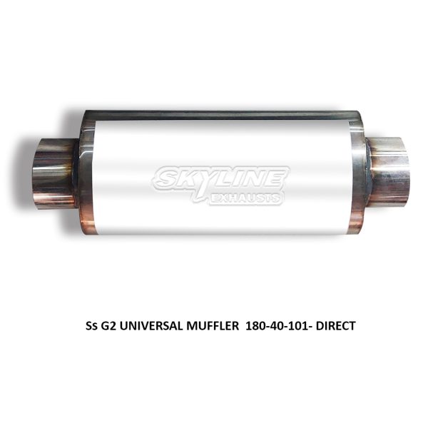 Ss G2 UNIVERSAL MUFFLER  180-40-101- DIRECT