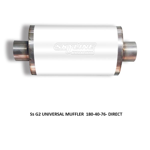 Ss G2 UNIVERSAL MUFFLER  180-40-76- DIRECT