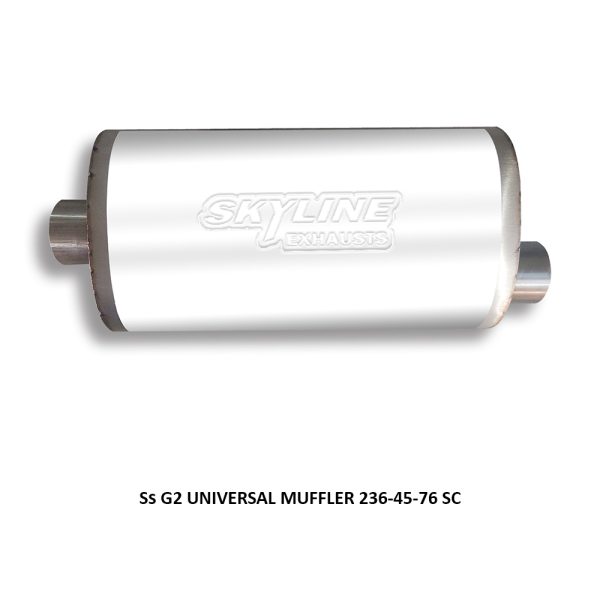 Ss G2 UNIVERSAL MUFFLER 236-45-76 SC