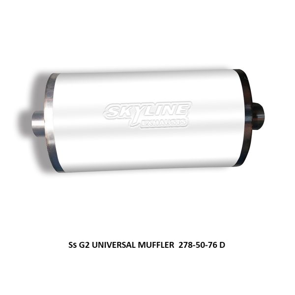 Ss G2 UNIVERSAL MUFFLER  278-50-76 D