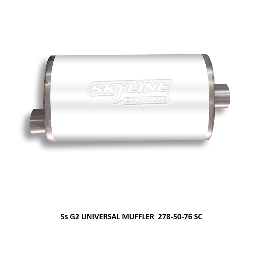Ss G2 UNIVERSAL MUFFLER  278-50-76 SC