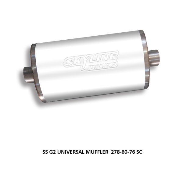 Ss G2 UNIVERSAL MUFFLER  278-60-89 CC