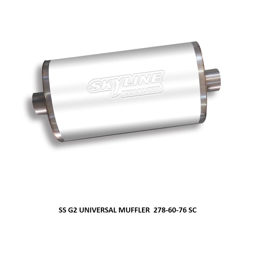 Ss G2 UNIVERSAL MUFFLER  278-60-89 CC