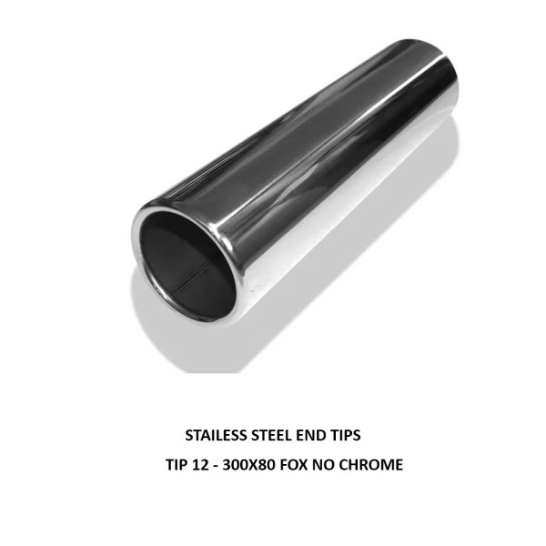 TIP 12 - 300X80 FOX NO CHROME - SKSTIPF127