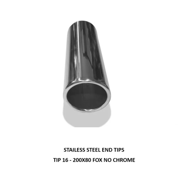 TIP 16 - 200X80 FOX NO CHROME -SKSTIPF167
