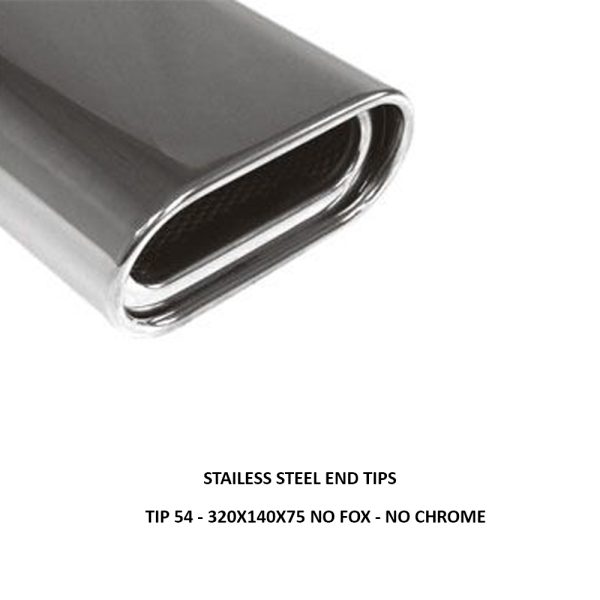 TIP 54 - 320X140X75 FOX - NO CHROME