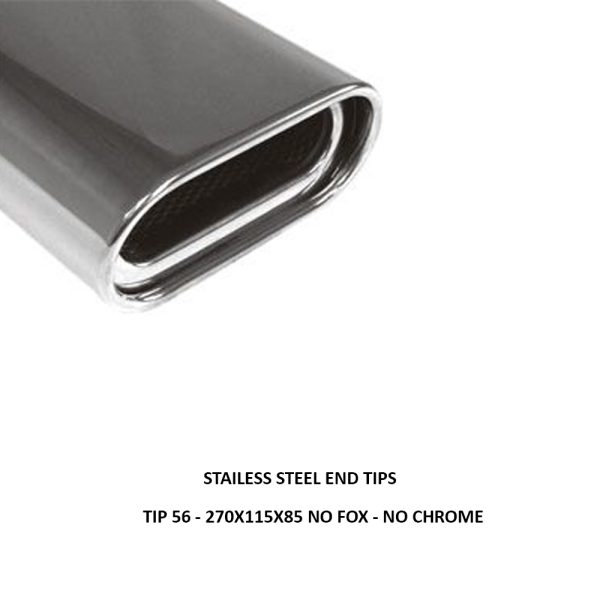TIP 56 - 270X115X85 NO FOX - NO CHROME