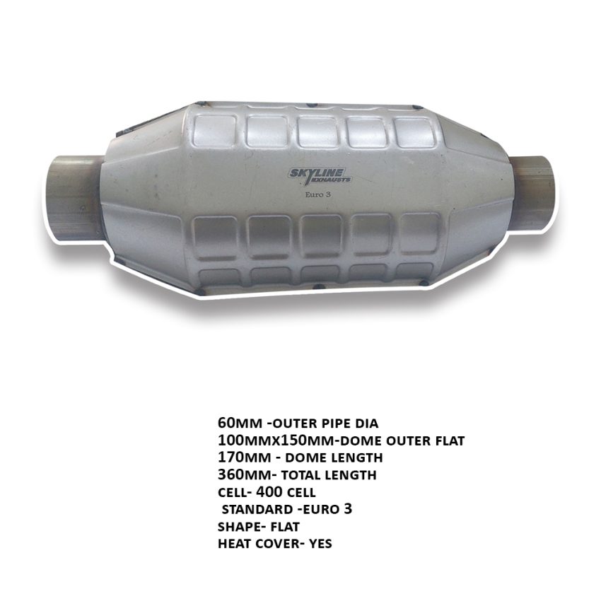 Cer Cat 400 Cell Euro 3 W/ Cover 60x285x110x360-F