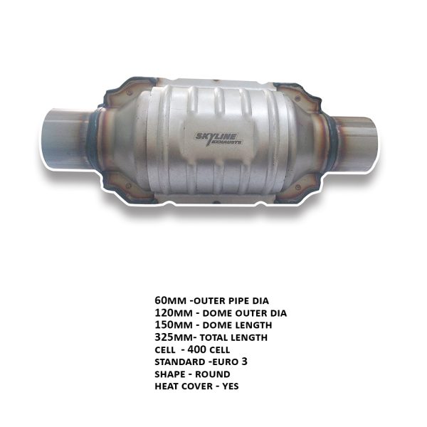 Cer. Cat 400 Cell Euro 3 W/cover 60x150x325 -R