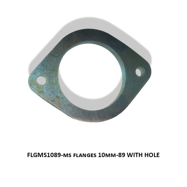 ms flanges 10mm-89 WITH HOLE